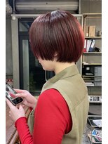 ザ デイ(THE DAY)&nbsp;ボルドーカラー/ショートボブ