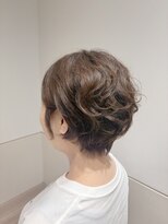 ルーファス 恵比寿南(Ruufus)&nbsp;【40.50.60代向け】くせ毛を活かしたショートボブ2606