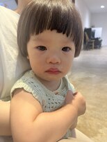 ヘアーアイストゥーレ(HAIR ICI TRE)&nbsp;キッズ　カット　赤ちゃん　男の子　女の子　前髪　ボブ　短め