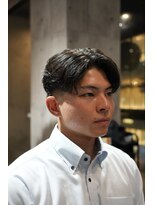 アドレスサーティーン(Address13)&nbsp;海外風センターパート[大阪/梅田/メンズパーマ]