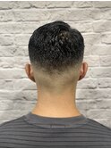 スキンフェードサイドパート