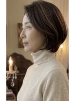 ソレイユ 新宿御苑前 (SOLEIL)&nbsp;228. 大人ショートボブ/骨格矯正カット/デザインカラー