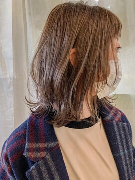 ジュノ イオン鹿児島店(Juno) 切りっぱなし×レイヤーカット