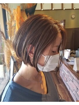 リコリミックス(RICO remix) オリーブアッシュ×前下がりボブ