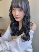 ワンス(Once)&nbsp;Once シースルーバング 韓国風 グレージュカラー by.KOHEI