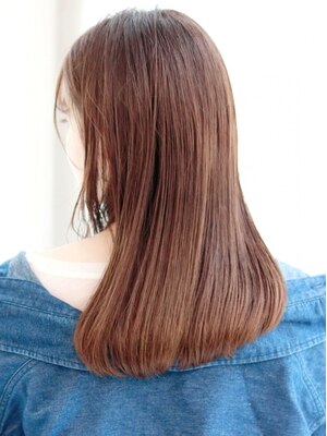 Aujua(オージュア)トリートメント導入☆トリートメントのヘアケアで柔らかい手触りの綺麗な仕上がりに◎