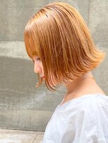 大人かわいい　外ハネ　ボブ