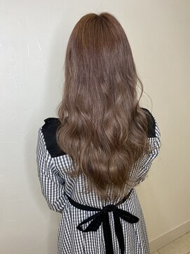 ユーフォリア 新宿店(Euphoria) 【Euphoria/Kana】ケアブリーチ×ミルクティーベージュ