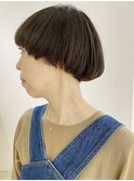 30代40代 大人お洒落 マッシュ ショートボブ 丸みショート◎