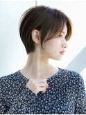 前髪なし大人ショート20代30代40代【AIN.表参道】川原大地
