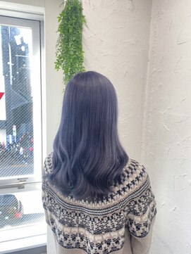 プライズ 表参道原宿店(prize) ブルーラベンダー韓国風カラーハイトーンカラーアディクシー