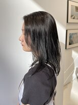 ハイブ 金沢(Hive)&nbsp;ブリーチ無し透明感カラーオリーブベージュ