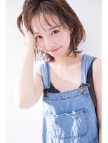 クシュ 所沢西口プロぺ通り(kusyu... )&nbsp;黒髪/グレーベージュ/レイヤーロング/前髪パーマ/所沢ハイライト