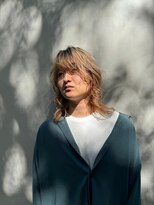 韓国マッシュウルフ/ツイスト/スパイラルパーマセンターパート