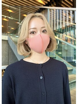 エリス 四条烏丸店(ELIS) 品のあるブロンド韓国ボブ