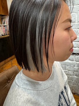 グリーク(GREEK) 美髪 切りっぱなしボブ