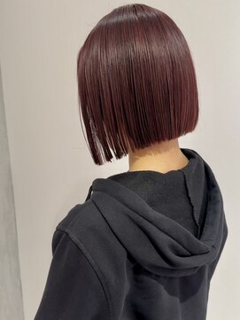 ヨーク(YOKE) 【YOKE】ピンクベージュカシスワインレッドブラウン暖色系