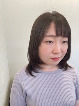 リリー LILY ヘアー メイク HAIR アンド & MAKE 20代30代40代おすすめ夏ヘア！大人可愛いゆるふわレイヤーボブ
