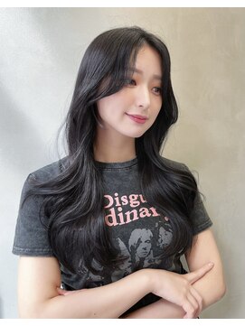 グロー 大宮(GLROW) □ 韓国大宮顔周りレイヤーカットヨシンモリくびれヘア