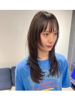 トレス(TRESS)&nbsp;ロング　ロングレイヤー　顔周り　原宿　表参道