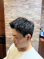 アールドボーテ 理容室(R de Beaute) 刈り上げないアップバングショート<理容室>