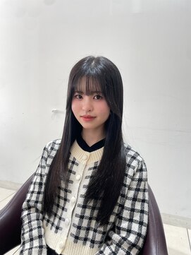 ミニヨン バイ ハピネス 高の原店(mignon by Happiness) 似合わせ前髪　艶髪ロング　髪質改善トリートメント