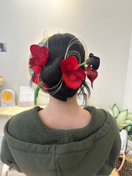 ヘアメイクアンドセットサロン リッコ(Hair make&set salon Ricco) 大阪梅田ヘアセットRicco成人式ヘア