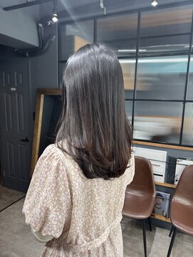 ロフティー 清澄白河(LOFTY) シンプルなのに洗練された透明感カラー／髪質改善トリートメント