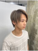 波巻きツイストスパイラルパーマ/フェザーパーマ/眉毛/メンズ