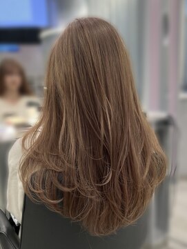 ジーナリア(Xena ria) 《Kaho》ケアブリーチ/ミルキーベージュ/ハイトーン