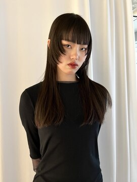 ダブ アオヤマ(DaB AOYAMA) 顔まわり似合わせカットデザインカット顔まわりレイヤー