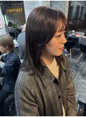 長崎　韓国/レイヤーカット/顔周り