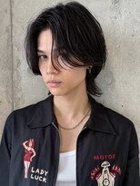 アコロン(acoron)&nbsp;ミディアム/新宿/ウルフ/学生/ショート/センターパート/レイヤー