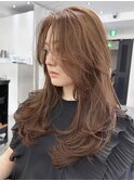 【韓国ヘア】レイヤーカット/顔まわりカット/艶髪/心斎橋