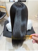 髪質改善ストレート