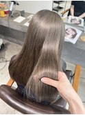 ミルクティーグレージュ
