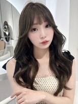 ヨロ 上野(YOLO)&nbsp;ハイライトカラーミルクティーベージュケアブリーチダブルカラー