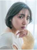 大人BOB外ハネボブ美髪のススメワイドバング