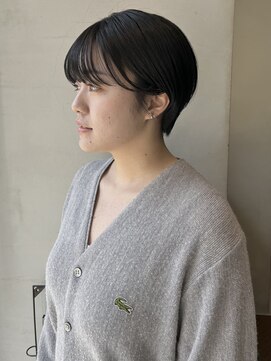 ヘアー アイス ルーチェ(HAIR ICI LUCE) 丸みショート/前髪あり/上田