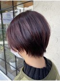 暖色ショート