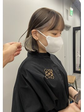 ヌープヘアーアイス(NUUP.hair ici) ◎大人上品インナーカラー×美髪ボブ