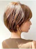 似合わせカット30代40代50代ショートボブくびれレイヤーカット