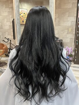 ハコ(H.A.Co) 暗髪です。