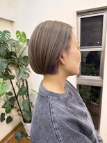 ギャラクシー ヘアードレッサーズ(galaxy hairdressers)&nbsp;大人女子かりあげインナーカラー