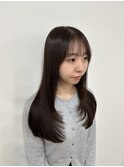 韓国レイヤースタイル×ナチュラルグレージュ