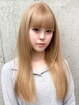 ハッチ(HACCH) ブリーチハイライト髪質改善ダブルカラーレイヤーカット