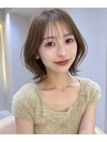 サンドパールス 仙台店(sand PALCE)&nbsp;髪質改善/大人ガーリー/似合わせカット/ショートボブ前髪/仙台