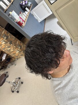 ミオール バイ ココ(MIOR by COCO) メンズマッシュ波巻きウルフ