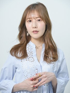 ロアー ヘアー マチルダ 千葉店(RAWR hair MATILDA) 【RAWR】薄めバングうるツヤセミディ20代30代40代美髪