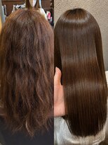 サラジュ 仁川店(SARAJU) 【髪質改善特化】乾燥うねり改善×艶髪ストレート